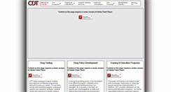 Desktop Screenshot of cdtsolutions.com